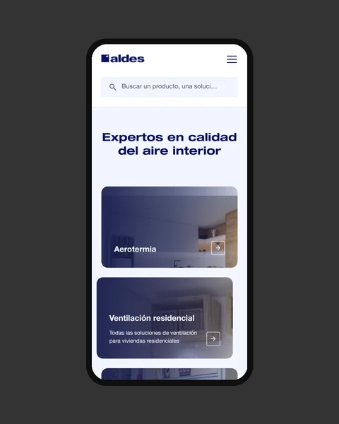Aldes : site Espagne