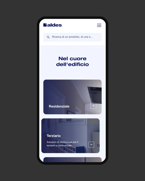 Aldes : site Italie